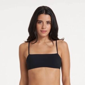 NWOT Vuori Dune Bikini Top in Black